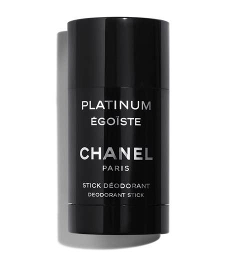 chanel platinum egoiste pour homme deodorant stick|égoiste deodorant stick.